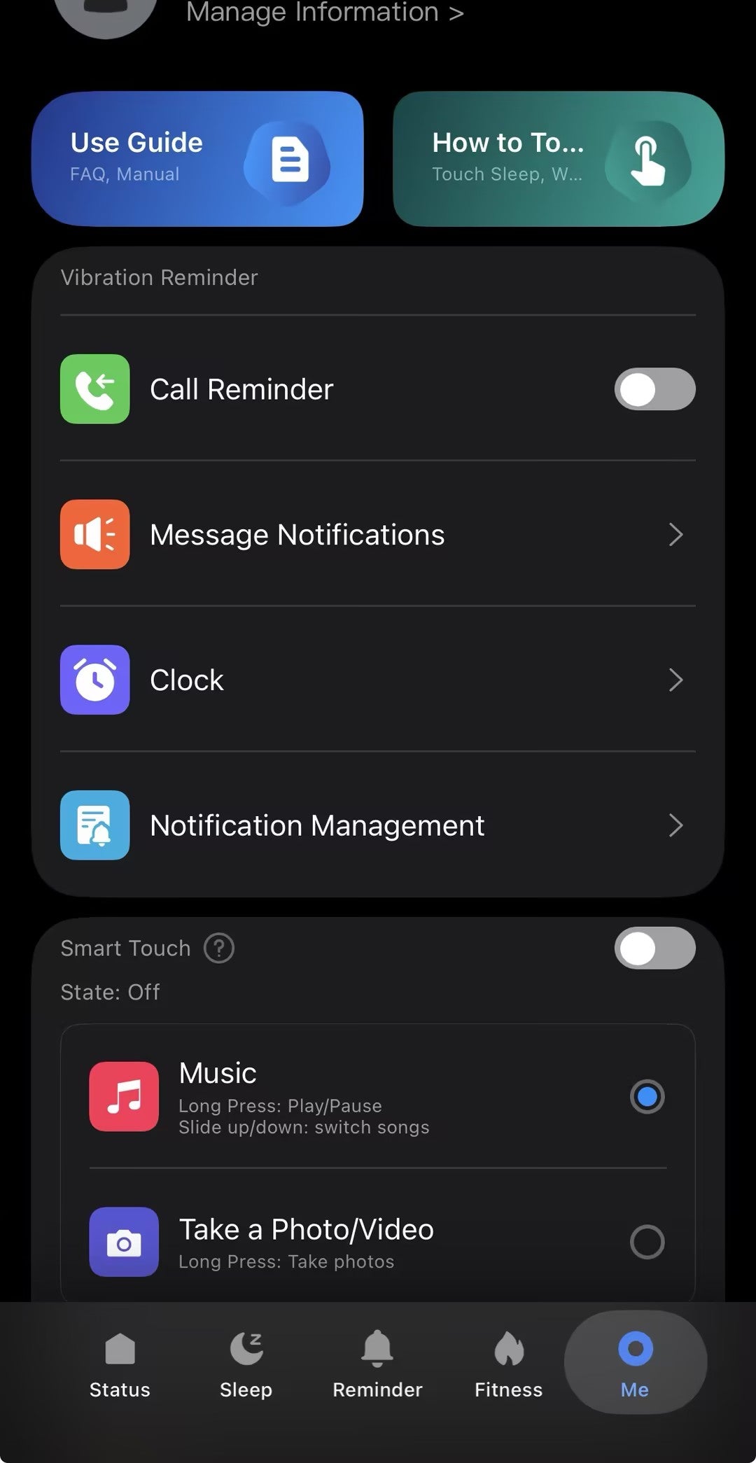 Awaakii sleep and recovery interface